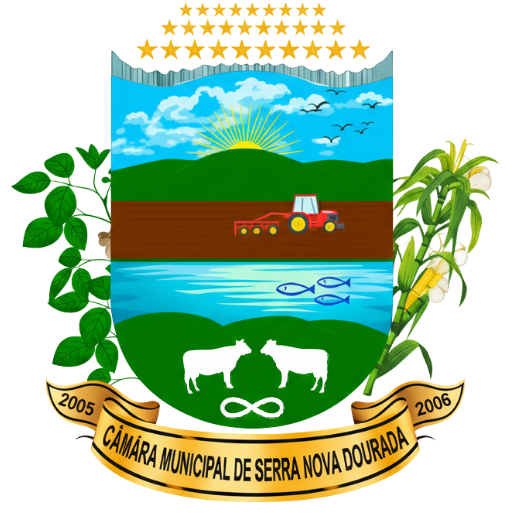 Brasão da Poder Legislativo de Serra Nova Dourada