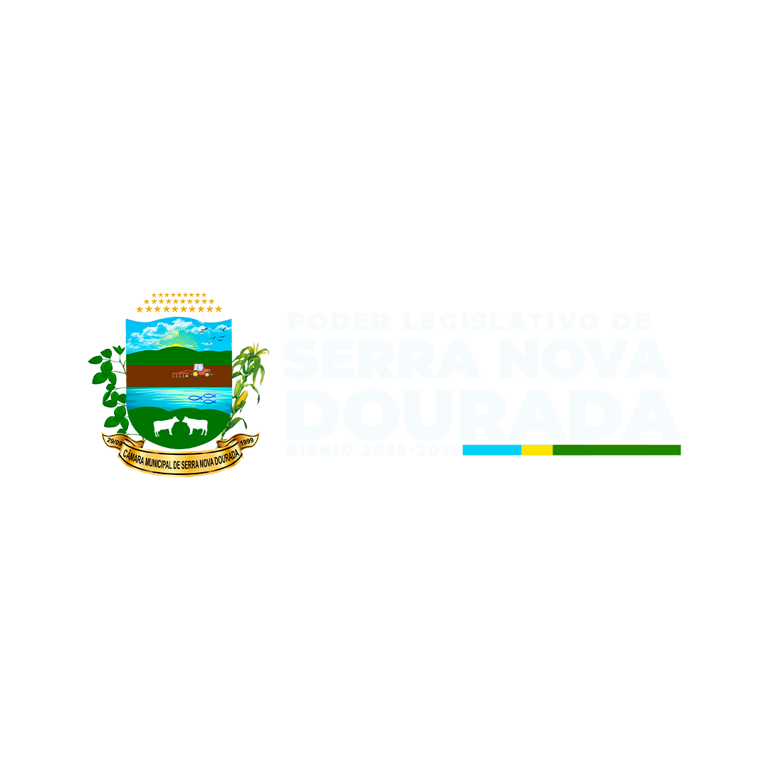 Brasão da Poder Legislativo de Serra Nova Dourada